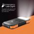 Promate Solar Power Bank, Portable 10000mAh Battery Charger with IP65 Water Resistant, 10W Qi Charger, 20W USB-C Power Delivery, QC 3.0 Port, 5V/2A USB Port and 300lm LED Light - Black